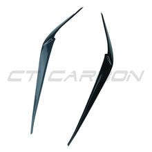 Load image into Gallery viewer, BMW G01//G02/F97/F98 X3/X4/X3M/X4M GLOSS BLACK HEADLIGHT EYEBROWS
