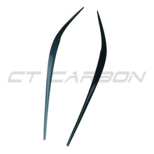 Load image into Gallery viewer, BMW G20 3 SERIES GLOSS BLACK HEADLIGHT EYEBROWS/EYELIDS (2018-2022)
