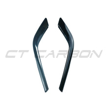 Load image into Gallery viewer, BMW 5 SERIES G60 &amp; i5 2023+ GLOSS BLACK FRONT BUMPER CORNERS V2
