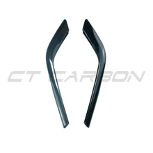 Load image into Gallery viewer, BMW 5 SERIES G60 &amp; i5 2023+ GLOSS BLACK FRONT BUMPER CORNERS V2
