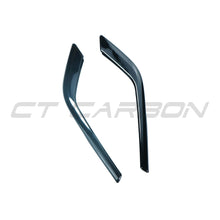 Load image into Gallery viewer, BMW 5 SERIES G60 &amp; i5 2023+ GLOSS BLACK FRONT BUMPER CORNERS V2
