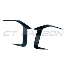 Load image into Gallery viewer, BMW 5 SERIES G60 &amp; i5 2023+ GLOSS BLACK FRONT BUMPER CORNERS

