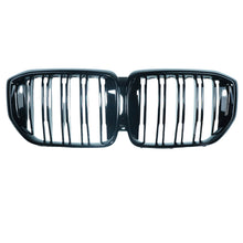 Load image into Gallery viewer, BMW G05 X5 LCI 2024+ GLOSS BLACK DOUBLE SLAT GRILLE
