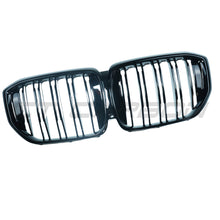 Load image into Gallery viewer, BMW G05 X5 LCI 2024+ GLOSS BLACK DOUBLE SLAT GRILLE
