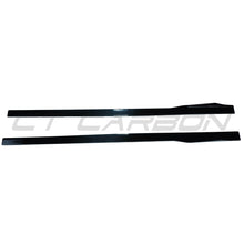 Load image into Gallery viewer, BMW 8 SERIES G16 2018+ GLOSS BLACK SIDE SKIRTS
