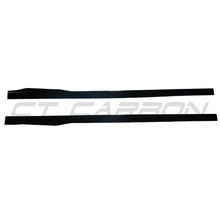Load image into Gallery viewer, BMW 8 SERIES G14/G15 CONVERTIBLE/COUPE 2018+ GLOSS BLACK SIDE SKIRTS
