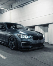 Load image into Gallery viewer, BMW 1 SERIES F20 F21 LCI EVO-1 GLOSS BLACK FRONT SPLITTER BY ZAERO (2015-2019)
