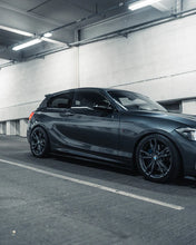 Load image into Gallery viewer, BMW 1 SERIES F20 F21 &amp; 2 SERIES F22 EVO-1 GLOSS BLACK SIDE SKIRTS BY ZAERO (2011-2019)
