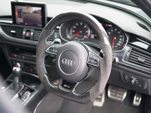 Load image into Gallery viewer, Audi A6 / S6 / RS6 C7 Carbon Fibre Custom Steering Wheel (2013 - 2018 Models)
