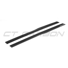 Load image into Gallery viewer, VW GOLF R MK7/7.5 2014-2020 CARBON FIBRE SIDE SKIRTS
