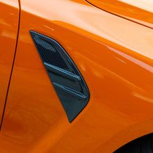 Load image into Gallery viewer, Pre-Preg Carbon Fibre Replacement Side Fender Trim for BMW G80 M3 21-Present
