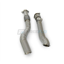 Load image into Gallery viewer, BMW X3M F97 S58 Decat Downpipes Exhaust | FreeFlo RCE
