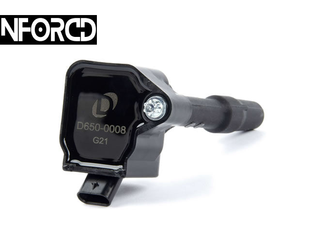 Dinan B-Series Ignition Coil Pack (Black) for BMW B36 B38 B46 B48 B58 S58 - Plug & Play Upgrade, +10% Energy - Ideal for M140i/M240i B58 - Single Coil