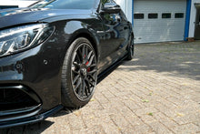 Load image into Gallery viewer, Maxton Design - SIDE SKIRTS SPLITTERS MERCEDES C-CLASS S205 63 AMG ESTATE (2015-2018)
