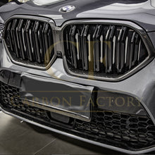 Load image into Gallery viewer, Pre-preg Carbon Fibre Front Grille for BMW G06 X6 F96 X6M 19-22
