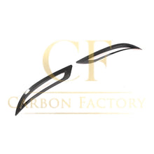 Load image into Gallery viewer, Dry Carbon Rear Bumper Reflector Cover Trims for Tesla Model 3 16-20
