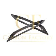 Load image into Gallery viewer, Dry Carbon Rear Bumper Reflector Cover Trims for Tesla Model 3 16-20
