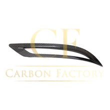 Load image into Gallery viewer, Dry Carbon Rear Bumper Reflector Cover Trims for Tesla Model 3 16-20
