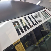 Load image into Gallery viewer, Ralliart Cut Out Sunstrip
