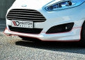 Load image into Gallery viewer, Maxton Design - Front Bumper Spoiler Ford Fiesta MK7 Facelift
