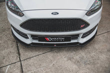 Load image into Gallery viewer, Maxton Design - FRONT SPLITTER V5 FORD FOCUS ST MK3 FACELIFT (2015-2018)

