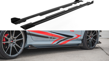 Load image into Gallery viewer, Maxton Design - STREET PRO SIDE SKIRT SPLITTERS (+FLAPS) FORD FIESTA MK8/8.5 ST/ ST LINE (2017-)
