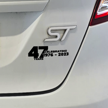 Load image into Gallery viewer, Fiesta Heritage Decal Sticker (1976-2023) - V2
