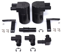 Load image into Gallery viewer, Burger Motorsports Dual Oil Catch Can Kit, Twin PCV Oil Separator for Ford F-150/F150 EcoBoost 2.7L &amp; 3.5L V6 2015+ and Raptor Gen 2 3.5L 2017-2020
