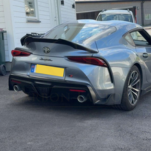 Load image into Gallery viewer, V Style Pre-Preg Carbon Fibre Rear Spoiler for Toyota A90 Supra 19-Present
