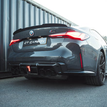 Load image into Gallery viewer, BMW M2, M3, M4 G87/G80/G81/G82/G83 CARBON EXHAUST TIPS - BLACK (SET OF 4)
