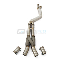 Load image into Gallery viewer, BMW M3 G80/G81 S58 4" Hybrid Single Z-Pipe Mid Pipe Exhaust | FreeFlo AGR-X
