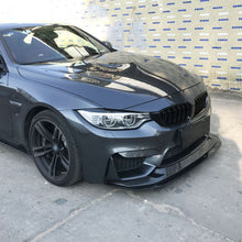 Load image into Gallery viewer, GTS Style Carbon Fibre Front Splitter for BMW F80 M3 F82 F83 M4 14-20
