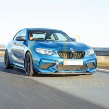 Load image into Gallery viewer, GTS Style Carbon Fibre Front Splitter for BMW F87 M2C Competition 16-21
