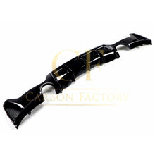 Load image into Gallery viewer, Gloss Black Rear Diffuser Dual Exhaust for BMW F32 F33 F36 4 Series 14-20
