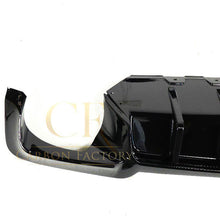 Load image into Gallery viewer, Gloss Black Rear Diffuser with LED Light for BMW F10 M5 10-17

