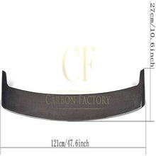Load image into Gallery viewer, H Style Carbon Fibre Roof Spoiler for BMW F16 X6 F86 X6M 15-18
