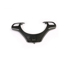 Load image into Gallery viewer, BMW M3 3-Series Carbon Fibre Steering wheel trim E9X
