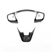 Load image into Gallery viewer, Ford Fiesta Carbon Fibre Look Steering Wheel Trims (MK8 / 2018+)
