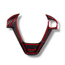 Load image into Gallery viewer, Carbon Fibre Look Steering Wheel Trim for Ford Fiesta MK7 / MK7.5 | CEUK
