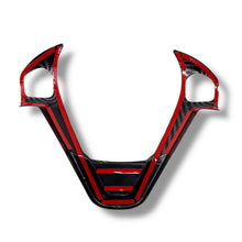 Load image into Gallery viewer, Carbon Fibre Look Steering Wheel Trim for Ford Fiesta MK7 / MK7.5 | CEUK
