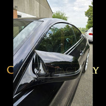 Load image into Gallery viewer, CF Style Gloss Black Replacement Mirror Covers for BMW F10 5 Series LCI F06 F12 F13 6 Series F01 7 Series
