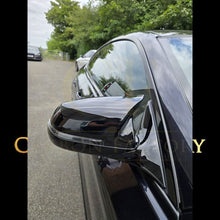 Load image into Gallery viewer, CF Style Gloss Black Replacement Mirror Covers for BMW F10 5 Series LCI F06 F12 F13 6 Series F01 7 Series
