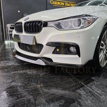 Load image into Gallery viewer, MAD Style Carbon Fibre Front Splitter for BMW F30 F31 3 Series M Sport 12-19
