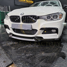 Load image into Gallery viewer, MAD Style Carbon Fibre Front Splitter for BMW F30 F31 3 Series M Sport 12-19
