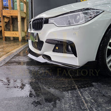 Load image into Gallery viewer, MAD Style Carbon Fibre Front Splitter for BMW F30 F31 3 Series M Sport 12-19
