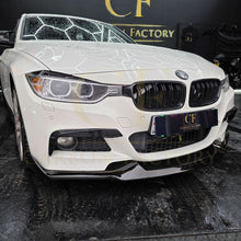 Load image into Gallery viewer, MAD Style Carbon Fibre Front Splitter for BMW F30 F31 3 Series M Sport 12-19

