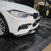 Load image into Gallery viewer, MAD Style Carbon Fibre Front Splitter for BMW F30 F31 3 Series M Sport 12-19
