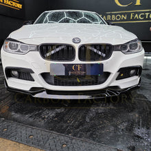 Load image into Gallery viewer, MAD Style Carbon Fibre Front Splitter for BMW F30 F31 3 Series M Sport 12-19
