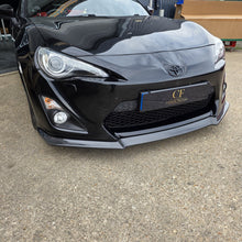 Load image into Gallery viewer, BM Style Carbon Fibre Front Splitter for Toyota GT86 13-16
