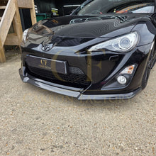 Load image into Gallery viewer, BM Style Carbon Fibre Front Splitter for Toyota GT86 13-16

